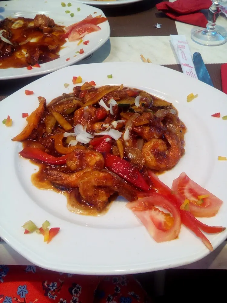 Crevettes Sautées Au Curry